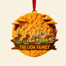 Load image into Gallery viewer, Cherish Your Family Bond - Personalized Christmas Ornament for Family Fun Ornament PopCulturePrints
