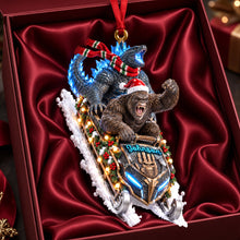 Load image into Gallery viewer, “Unleash the Fun!” - Mutant Pals Fun Ride Ornament - Personalized Gift for Friends &amp; Family
