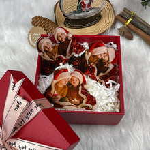 Load image into Gallery viewer, Personalized Baby Christmas Ornament - Custom Photo Decor Ornament PopCulturePrints
