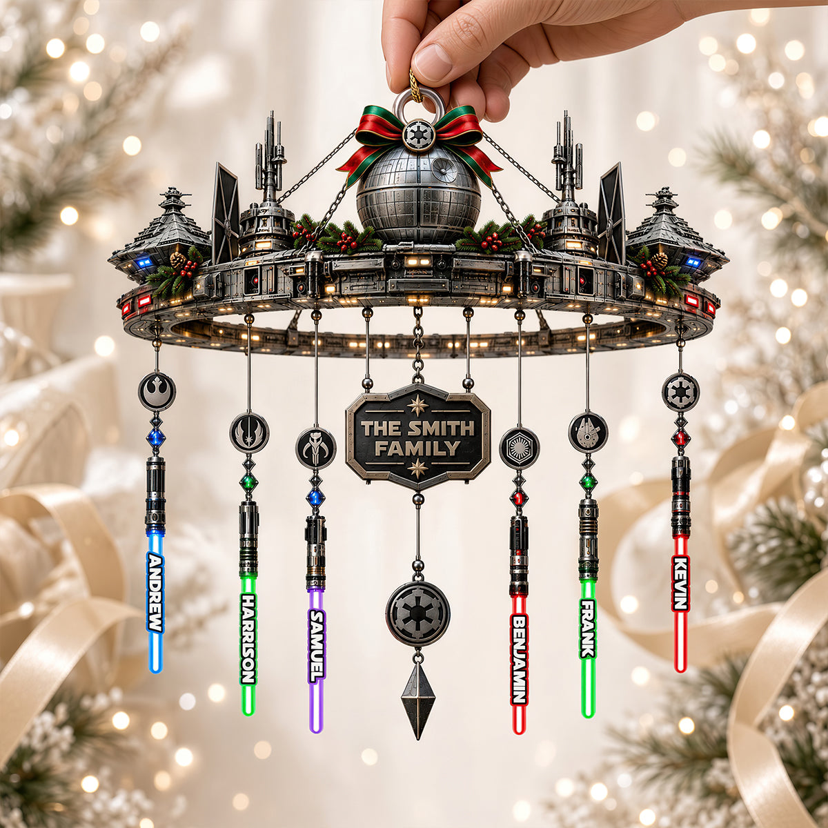 “Bring a Galaxy Home!” - Imperial Darkness Universe Ornament - Personalized Gift for Movie Enthusiasts Ornament PopCulturePrints