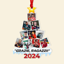 Load image into Gallery viewer, Custom Christmas Ornament for Racing Fans - Personalized Photo Gift 2024
