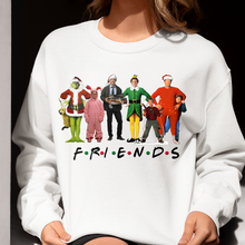 Load image into Gallery viewer, Festive Friends Xmas Squad Sweatshirt
