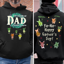 Load image into Gallery viewer, &quot;Celebrate Every Hero&#39;s Journey!&quot; - Personalized Legend Dad Shirt - Gift for Dads, Grandpas, and Every Father Figure Shirts PopCulturePrints
