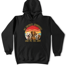 Load image into Gallery viewer, My Favorite Granddog Gave Me This Shirt - Custom Personalized T-Shirt for Dog Lovers T-shirt PopCulturePrints
