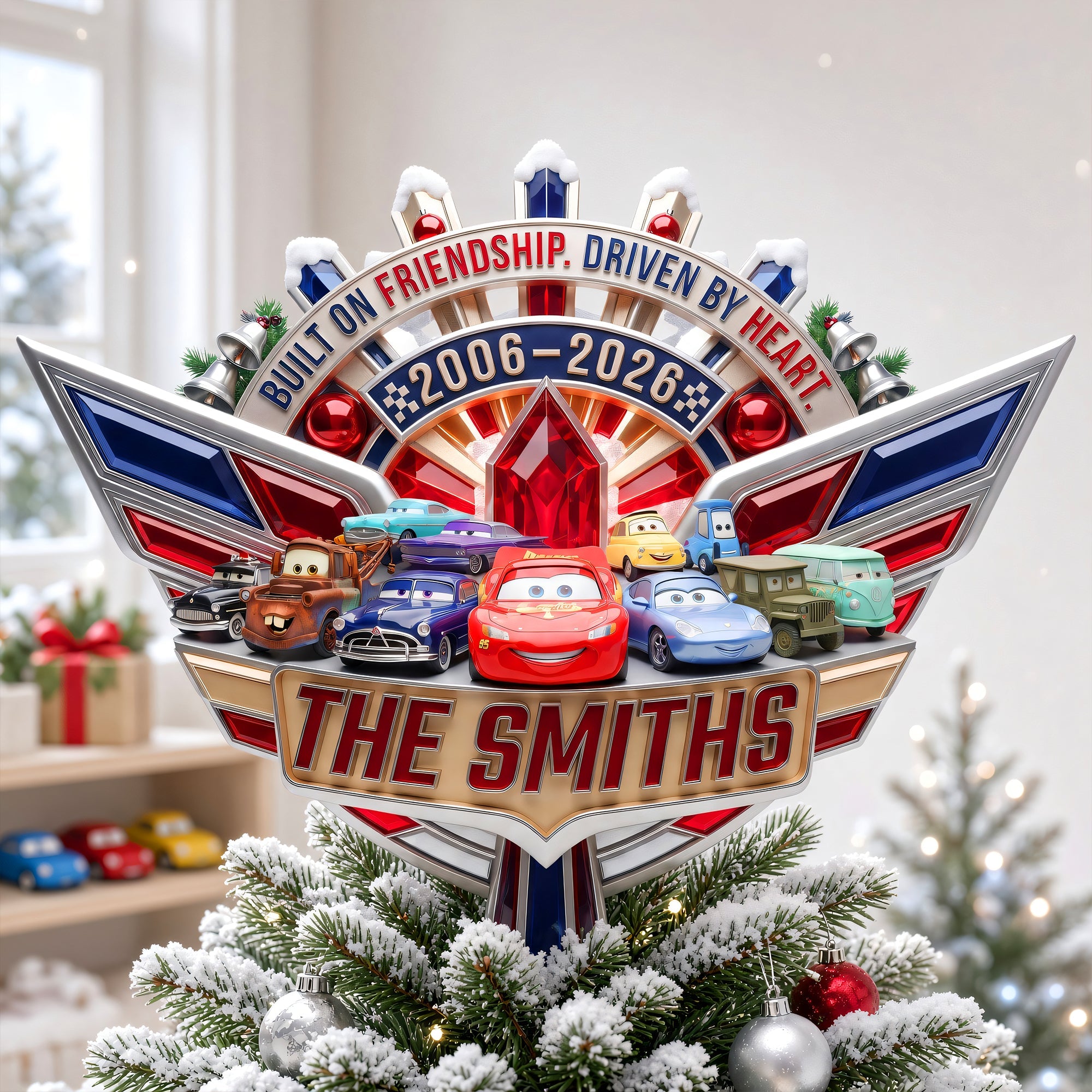 Personalized Rock Album Collection Ornament - Meaningful Gift for Music Lovers