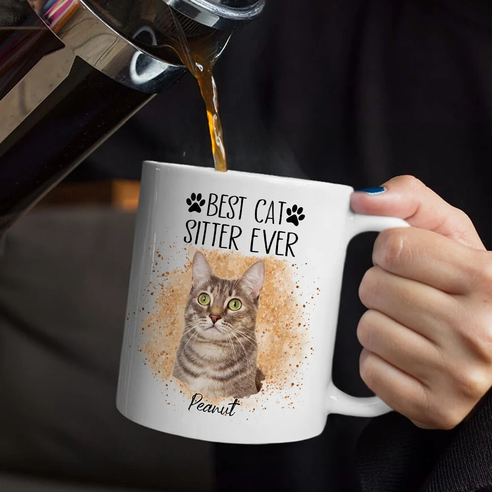 Best Dog Sitter Ever - Custom Personalized Mug for Pet Lovers Mug PopCulturePrints