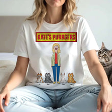 Load image into Gallery viewer, “Celebrate Your Love for Pets!” Personalized Dogs and Cats Mom Shirt - Perfect Gift for Pet Lovers, Moms, and Grandmas Shirts PopCulturePrints
