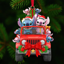 Load image into Gallery viewer, Family Road Christmas Ornament - Personalized Gifts for Family Ornament PopCulturePrints
