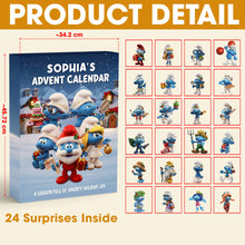 Load image into Gallery viewer, Sophia's Advent Calendar – A Smurfy Season of Joy | Personalized Christmas Gift Advent Calendar PopCulturePrints

