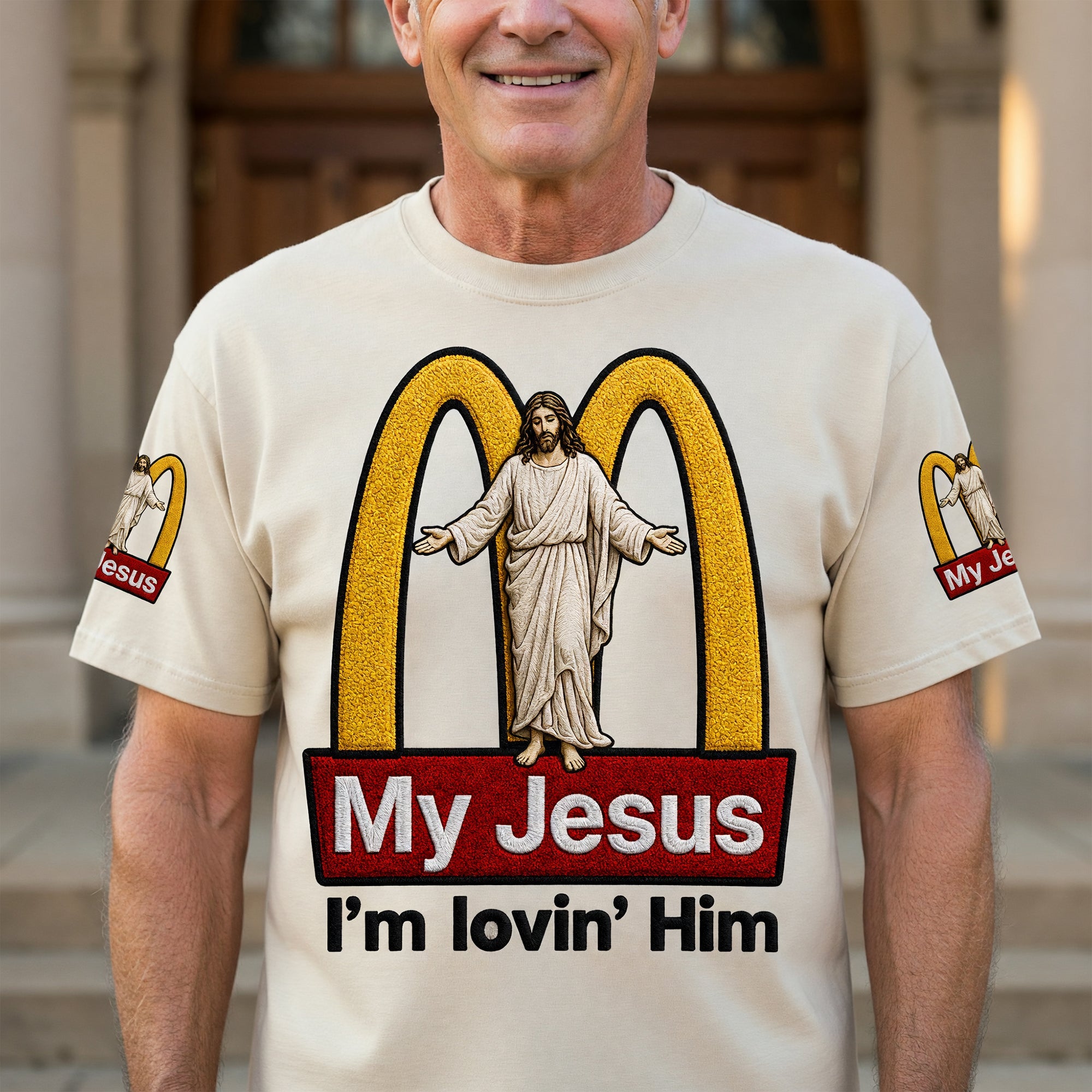 My Jesus, I'm Lovin' Him - Personalized Christian Shirt