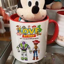 Load image into Gallery viewer, "Love Story" - Personalized Love Journey Coffee Mug - Perfect Gift for Couples
