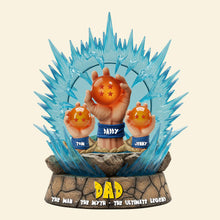 Load image into Gallery viewer, Dad: The Man, The Myth, The Ultimate Legend - Personalized Acrylic Plaque - Perfect Gift for Dad, Grandpa Shaped Plaques PopCulturePrints
