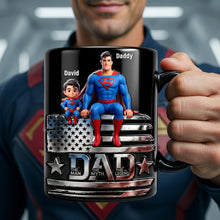 Load image into Gallery viewer, "The Man, The Myth, The Legend" - Proud American Dad Magic Mug, Personalized Gifts for Dads Coffee Mug PopCulturePrints
