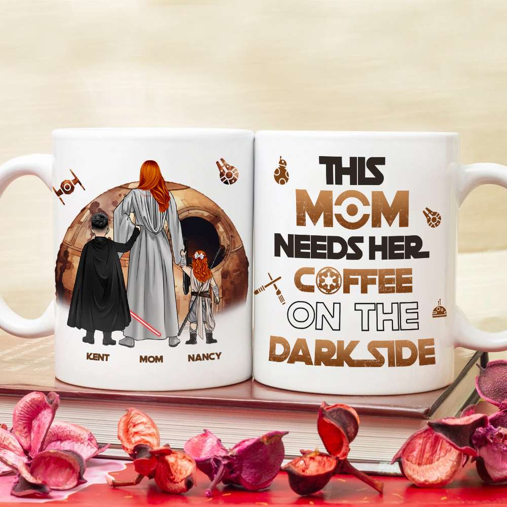 Personalized Star Theme Coffee Mug for Mom Coffee Mug PopCulturePrints