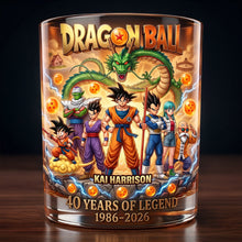 Load image into Gallery viewer, Legendary Journey Anniversary Drinking Glass - Personalized Gifts 05tydt290626 Glass PopCulturePrints
