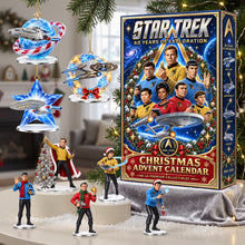 Load image into Gallery viewer, "Explore the Universe This Christmas!" - Sci-Fi Space Christmas Advent Calendar - Personalized Gift for Fans of Geek Culture and Fantasy
