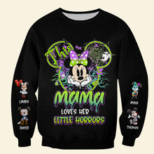 Load image into Gallery viewer, Personalized Spooky Mama Halloween Hoodie
