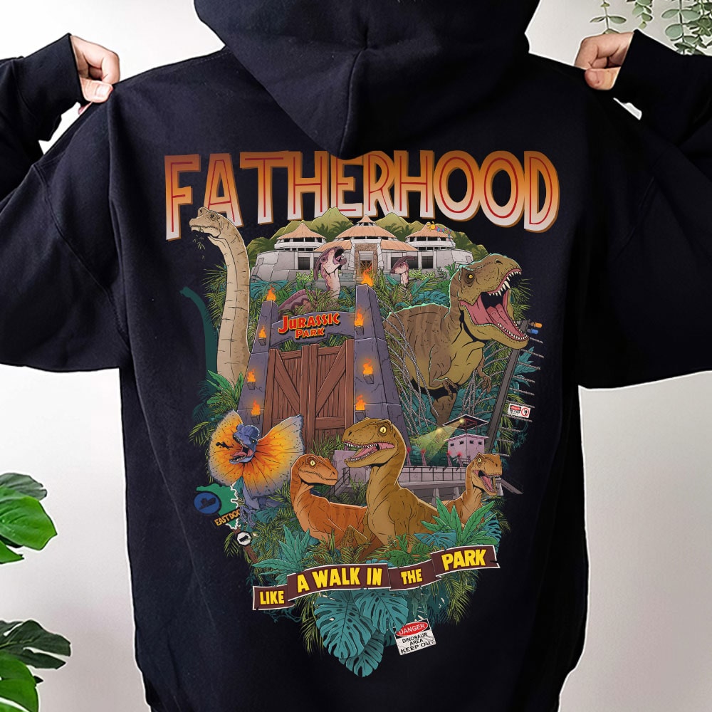 Personalized Fatherhood Park Adventure T-Shirt