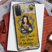 Load image into Gallery viewer, Personalized Harry Potter Themed Phone Case - Don&#39;t Touch My Phone Muggle
