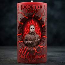 Load image into Gallery viewer, &quot;Good Guys Gone Bad&quot; - Personalized LED Candle for Horror Fans Led Candle PopCulturePrints
