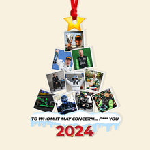 Load image into Gallery viewer, Personalized Racing Fan Christmas Ornament 2024
