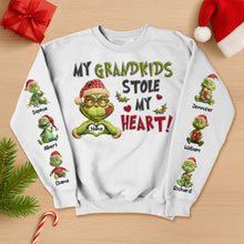 Load image into Gallery viewer, My Grandkids Stole My Heart - Cute 3D Shirt for Grandma - Personalized Gifts for Grandparents AOP Products PopCulturePrints
