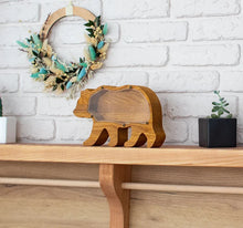 Load image into Gallery viewer, Personalized Wooden Letter Piggy Bank for Kids - Unique Gift Idea Wood Sign PopCulturePrints
