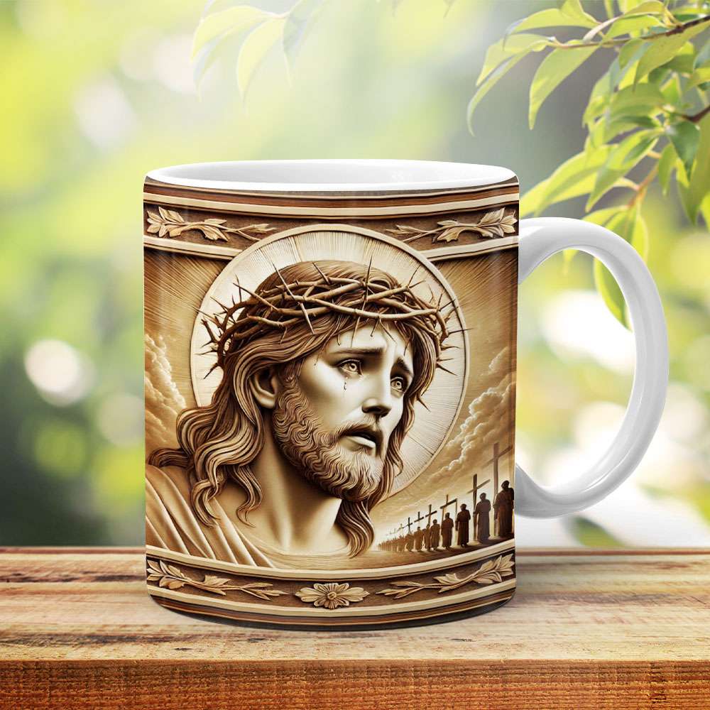 Inspiring Jesus Lover Edge-To-Edge Mug - Meaningful Gift Coffee Mug PopCulturePrints