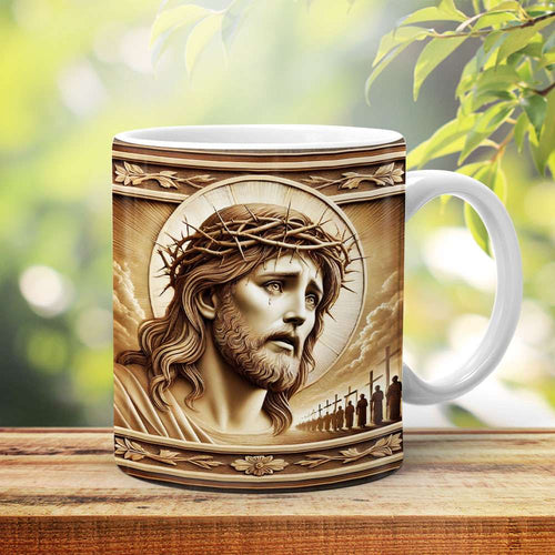 Inspiring Jesus Lover Edge-To-Edge Mug - Meaningful Gift Coffee Mug PopCulturePrints