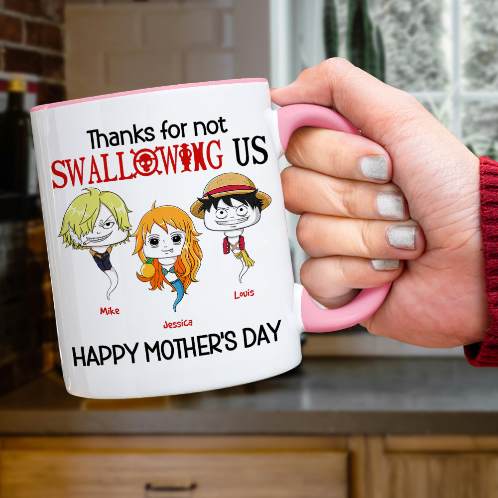 Personalized Anime Mom Coffee Mug - Funny Mother's Day Gift Coffee Mug PopCulturePrints