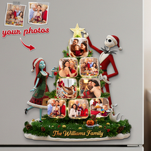 Load image into Gallery viewer, Celebrate Togetherness: Customizable Green Monster Family Fridge Magnet - Perfect Gift for Loved Ones Fridge Magnet PopCulturePrints
