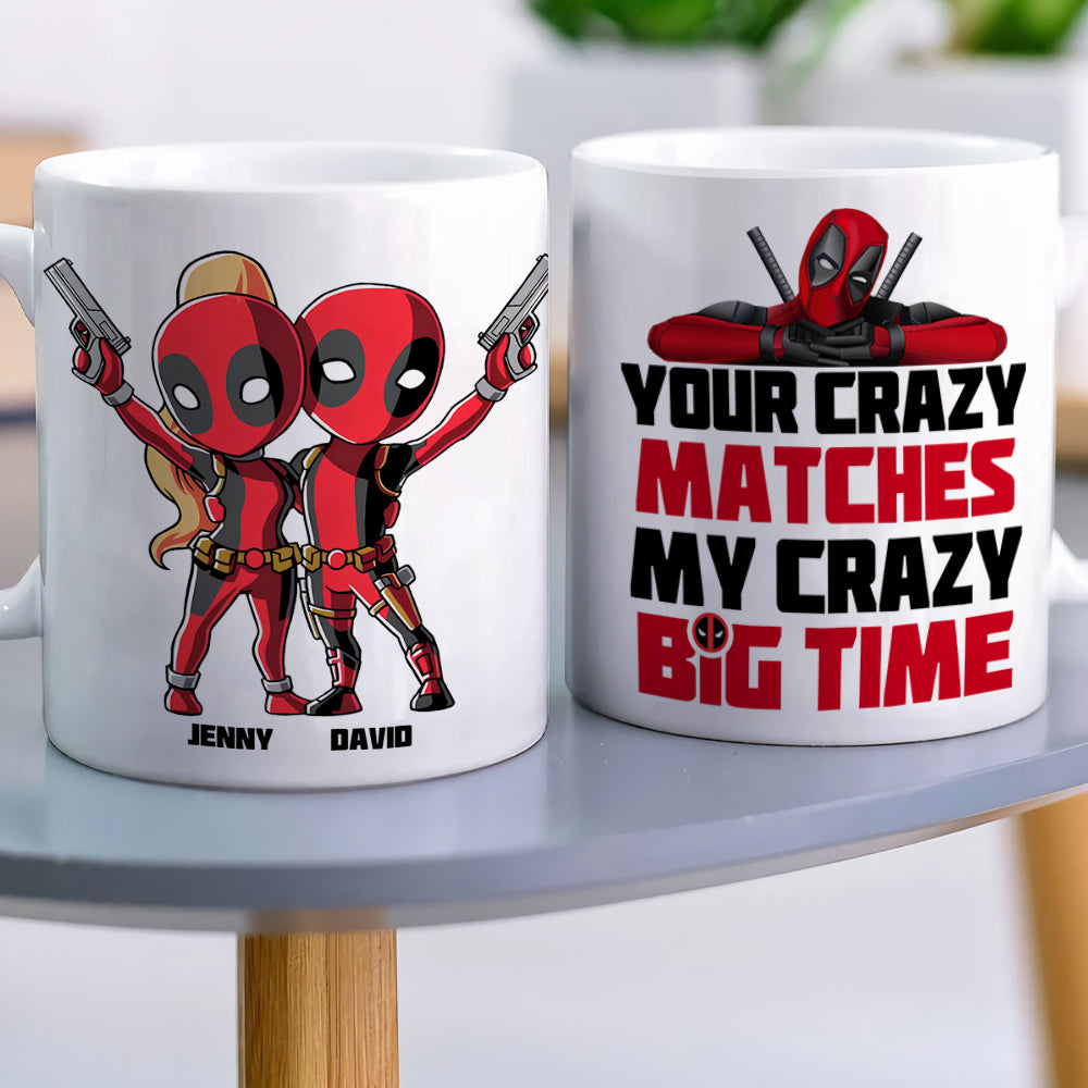 Personalized Couple Key Holder - Greatest Adventure Gift - Valentine's Day Gifts Coffee Mug PopCulturePrints