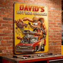 Load image into Gallery viewer, “Unleash Your Passion for Hot Rods!” - Custom Metal Sign for Hot Rod Lovers Metal Signs PopCulturePrints
