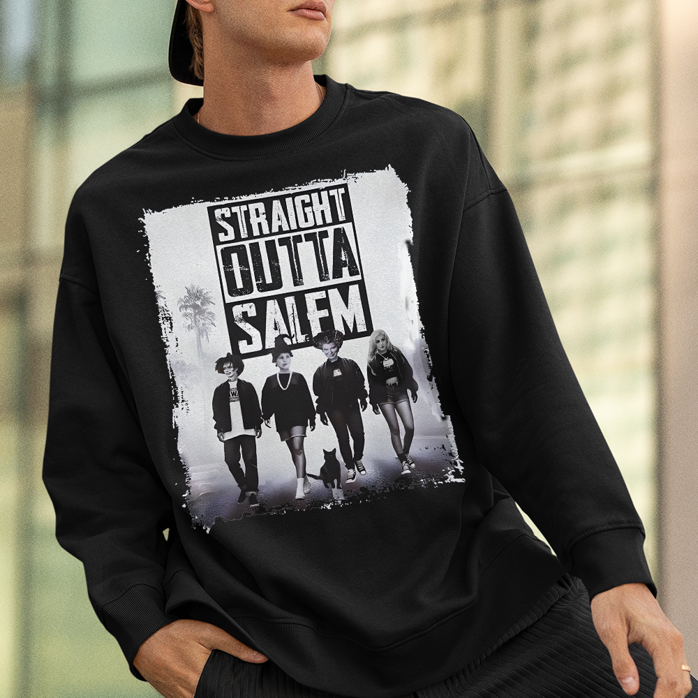 Straight Outta Salem Witchy Graphic T-Shirt