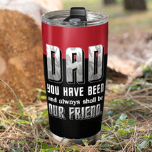Load image into Gallery viewer, Best Dad Personalized Tumbler - Sci-Fi Family Gift Tumbler Cup PopCulturePrints
