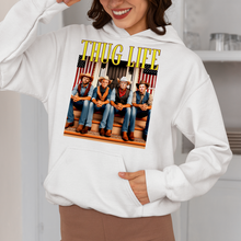 Load image into Gallery viewer, Thug Life Cowboy Christmas Sweatshirt
