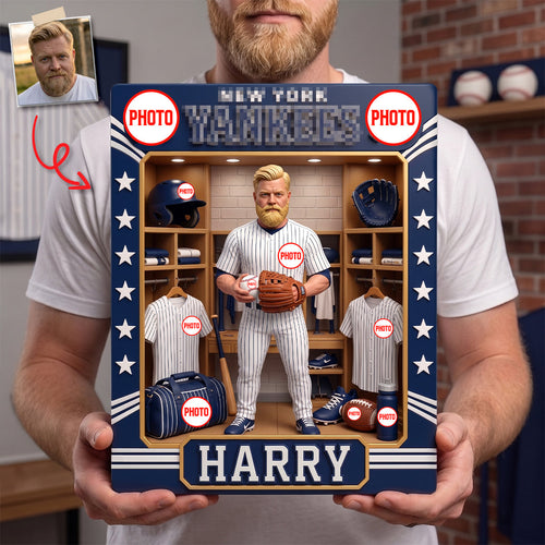 Personalized Team Spirit Acrylic Plaque - Custom Photo Gifts for Sports Enthusiasts Shaped Plaques PopCulturePrints