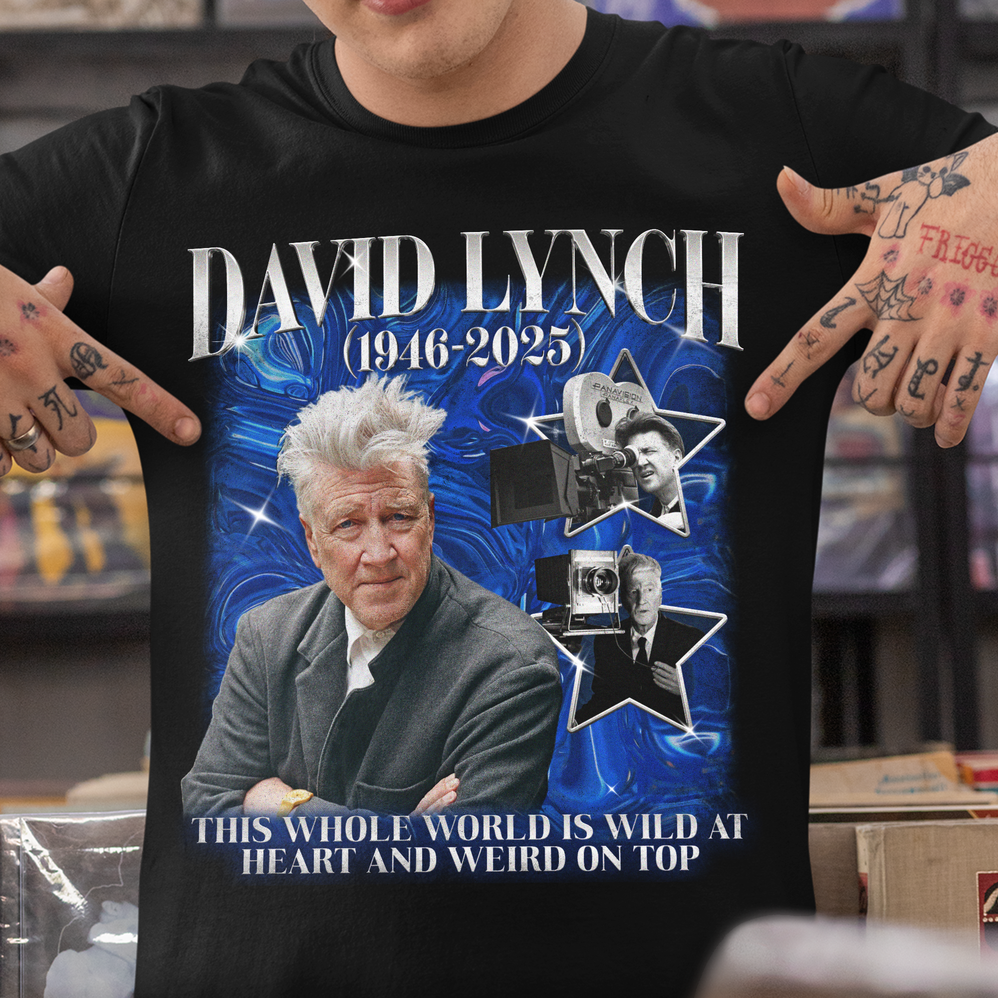 David Lynch Tribute Bootleg Shirt Shirts PopCulturePrints