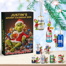 Load image into Gallery viewer, “24 Days of Naughty &amp; Beer” - Personalized Drinking Monster Blind Box Advent Calendar for Beer Lovers Advent Calendar PopCulturePrints
