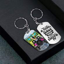 Load image into Gallery viewer, Personalized Jeep Lover Keychain Set - Fun and Stylish Designs
