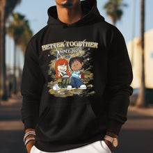 Load image into Gallery viewer, Personalized Couple Shirt - Better Together Since 2022 | Unique Valentine&#39;s Day Gifts Shirts PopCulturePrints

