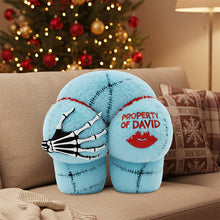 Load image into Gallery viewer, "Embrace The Quirk!" - Funny Pillow Personalized Gifts for Couples - Custom Gift for Lovebirds Pillow PopCulturePrints
