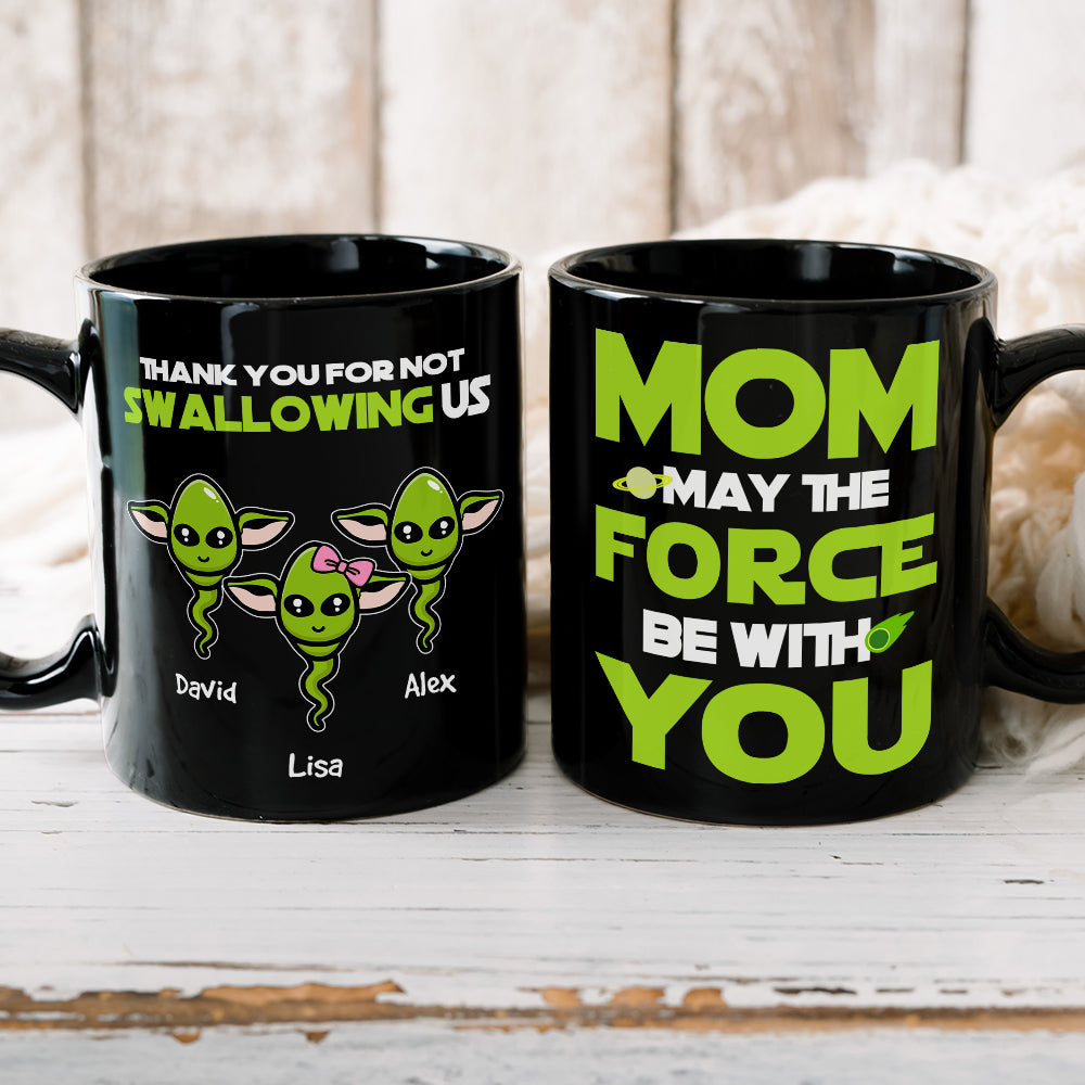 Personalized Alien-Themed Family Mug Set Coffee Mug PopCulturePrints