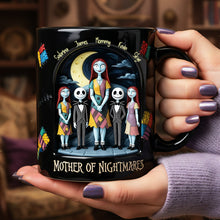 Load image into Gallery viewer, "Embrace the Spooky Vibes!" - Horror Midnight Coffee Mug - Personalized Gift for Mom, Grandma, and More Coffee Mug PopCulturePrints
