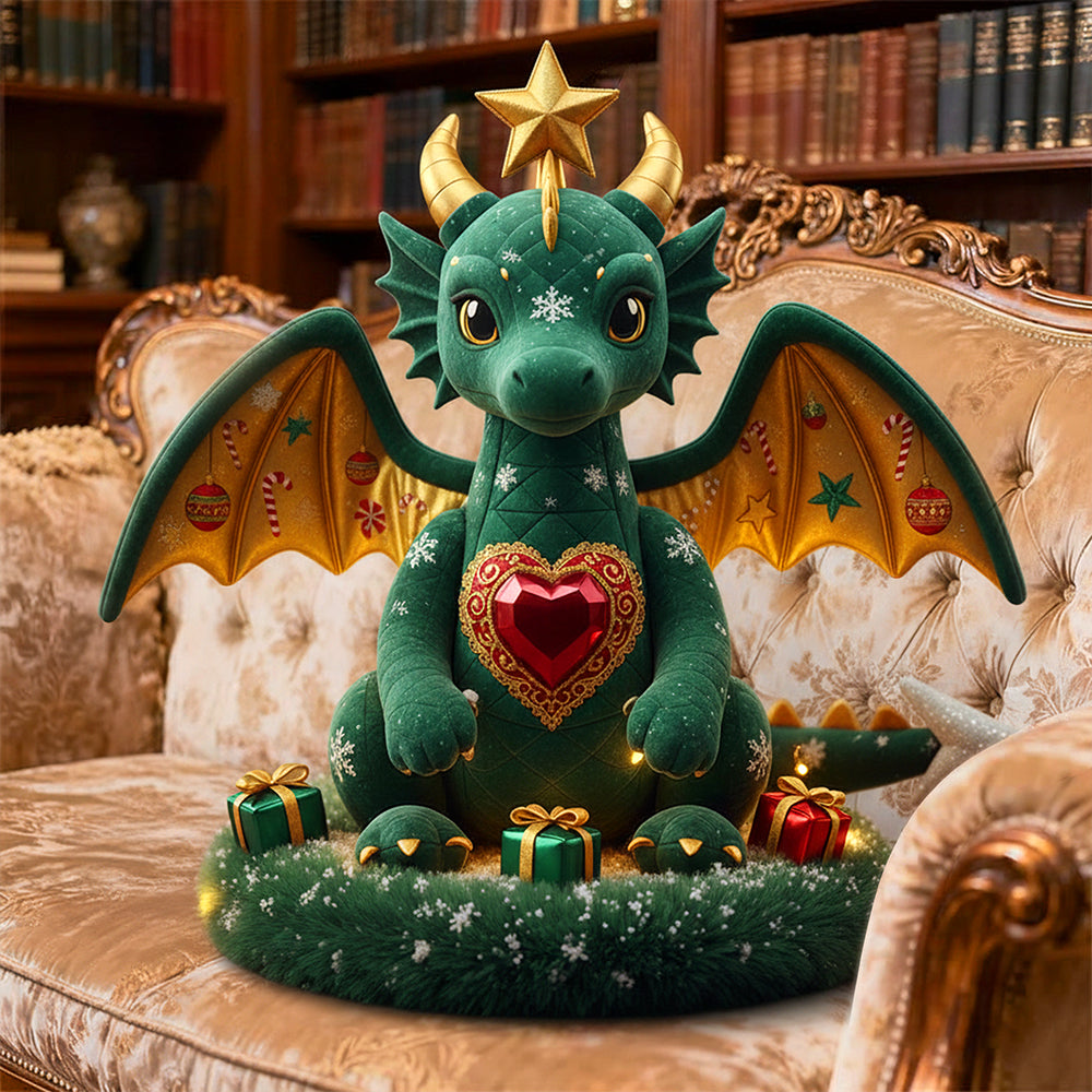 "Make Every Moment Magical with Our Cute Dragon Pillow!" - Personalized Gift for Christmas, Ideal for Kids and Dragon Lovers Pillow PopCulturePrints