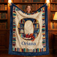 Load image into Gallery viewer, "Unleash Your Imagination with a Cozy Touch" - Fantasy Book Dragon Blanket, Personalized Gift for Book Lovers Blanket PopCulturePrints
