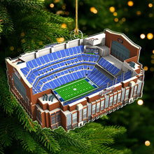 Load image into Gallery viewer, Personalized American Football Stadium Ornament - Custom Gifts for Fans Ornament PopCulturePrints
