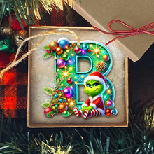 Load image into Gallery viewer, Personalized Christmas Ornament for Movie Fans: Alphabet Letter &#39;B&#39; Ornament PopCulturePrints
