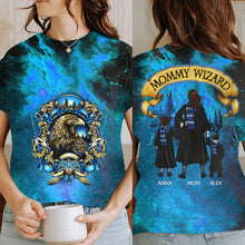 Load image into Gallery viewer, Personalized Mommy Wizard Family T-Shirt
