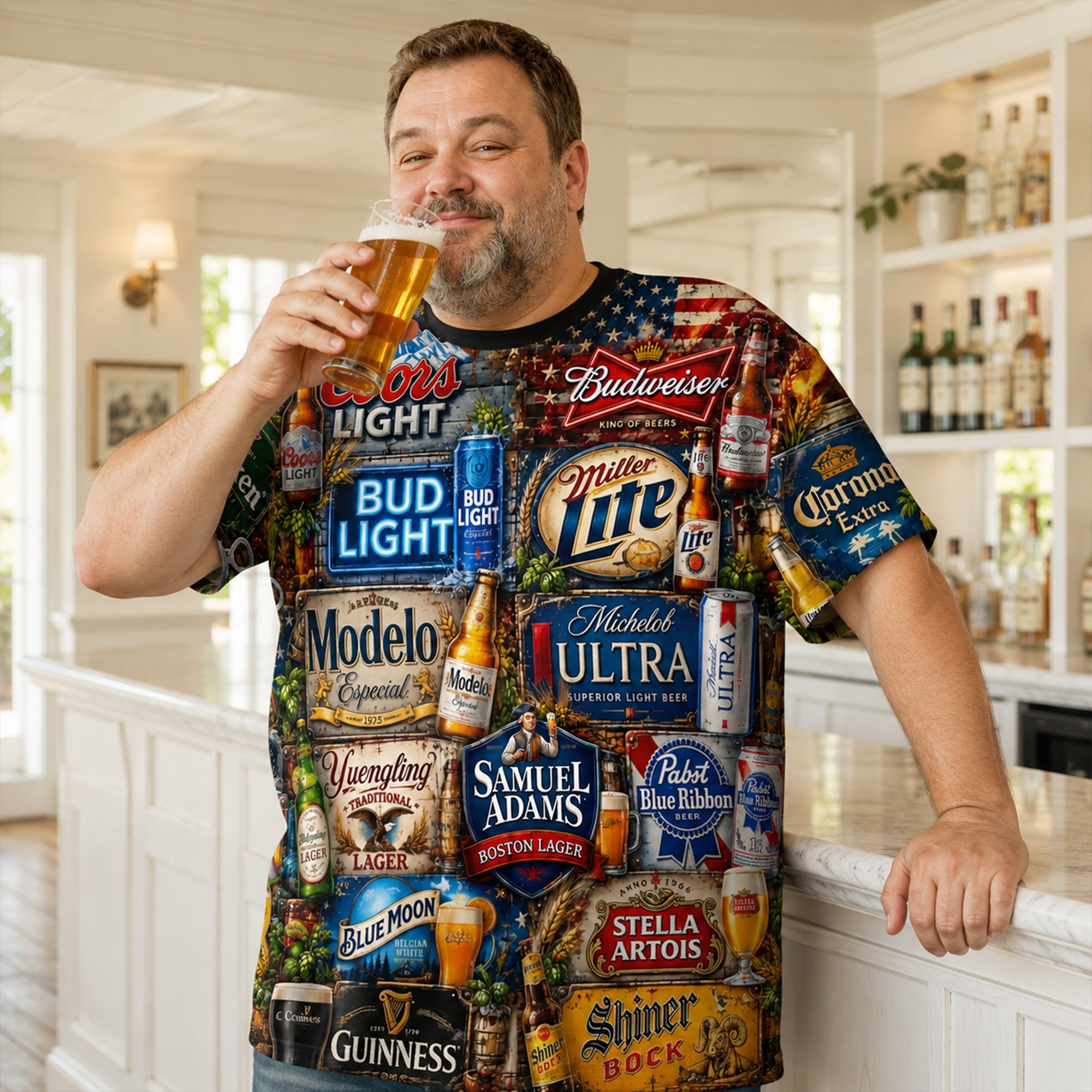 Drinking Shirt - Personalized Gifts For Drinking Lovers 04nalu020726 AOP Products PopCulturePrints